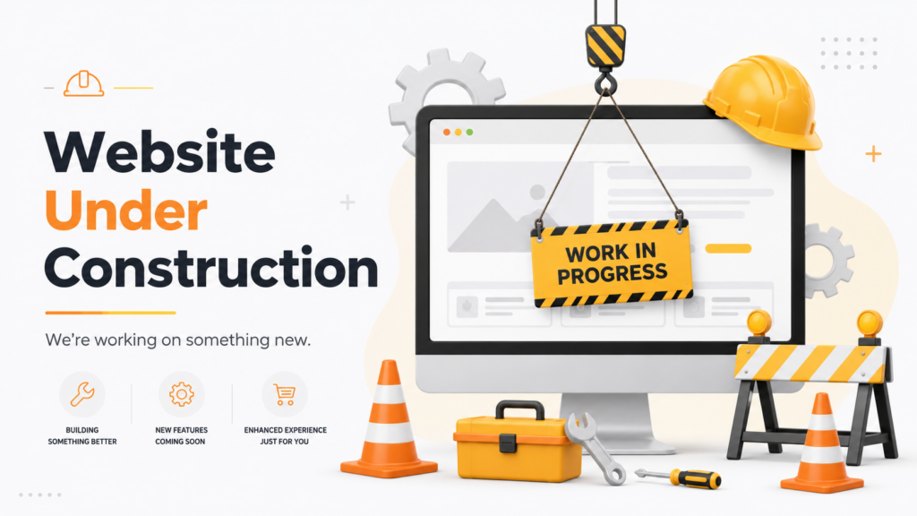 website under construction